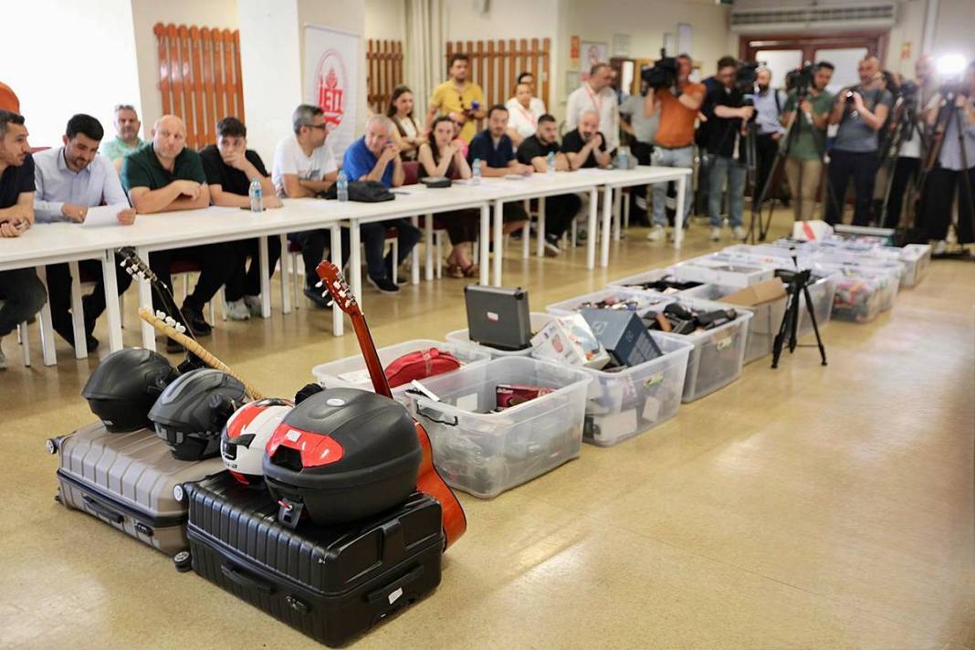 Otobüste unutulan binlerce eşya müzayedeyle satıldı: Listede drone ve matkap bile var 10